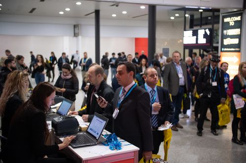 Ticket Queue For Business Show